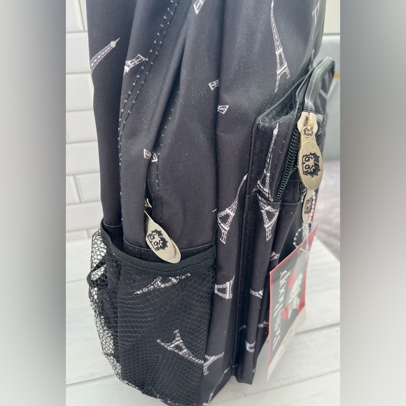 Betty Boop “ In Paris “ Backpack Perfect for Every Day Use Lightweight - Picture 7 of 9